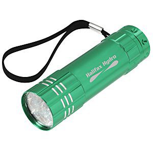 100 Promotional Flashlights | Pocket LED Flashlight - Red