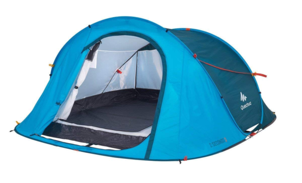 2 Seconds Camping Tent | 2 Person Blue / One Size / 8391914