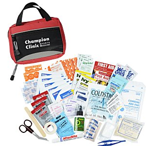 25 Promotioinal First Aid Kits | Outdoor First Aid Kit - Red