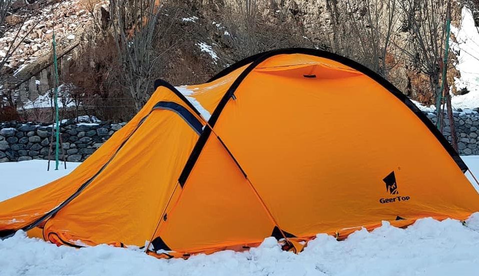 winter campig tents