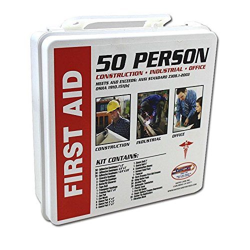 50 Person First Aid Kit Osha Ansi Home office Warehouse Construction Safety New