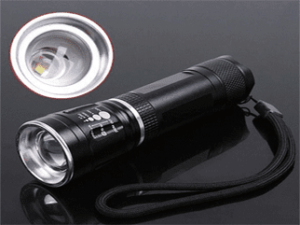 "Mini-TorchX" LED Waterproof Focusable Flashlight