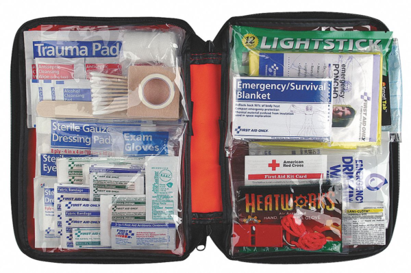 American Red Cross Emergency Preparedness Kit, Number of Components 106, Bulk Kit Type Model: RC-562