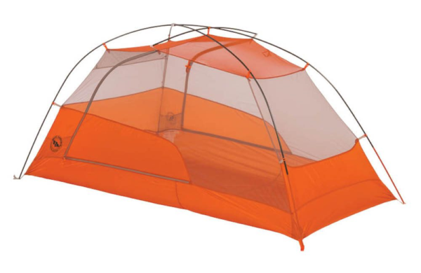 Big Agnes Copper Hotel UL2 Tent: 2-Person 3-Season Gray/Orange, One Size