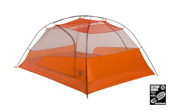 Big Agnes Copper Spur HV UL Tent, Grey/Orange, 3 Person
