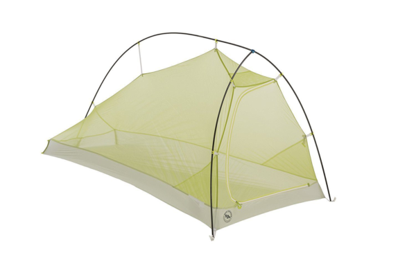 Big Agnes Fly Creek 1 Platinum HV Tent: 1-Person 3-Season Gray/Green, One Size