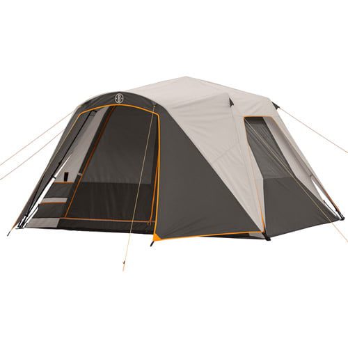 Bushnell Shield Series 11' x 9' Instant Cabin Tent, Sleeps 6, Gray