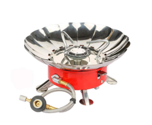 Camping Gas Stove, Willor Portable Backpacking Gas Stove 4500W Windproof Camp Cooking Stove with Piezo Ignition and Adjustable Valve for Camping