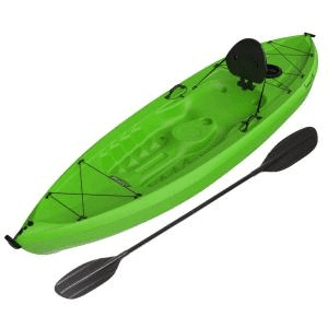 Lifetime Tioga 120 Kayak with Paddle, Green