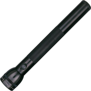 Maglite Heavy-Duty Incandescent 4-Cell D Flashlight in Display Box, Black