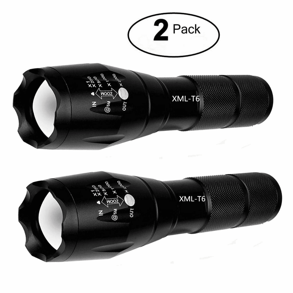 Military Grade Tactical LED CREE XML T6 3000 Lumens 5 Mode Flashlight