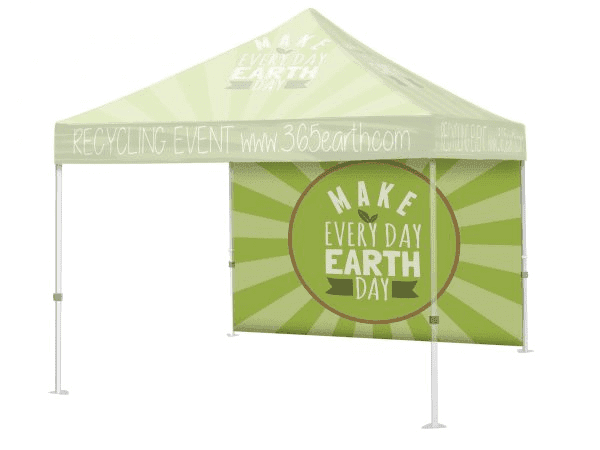 Outdoor Event Tent Back Wall (No Top & Frame)