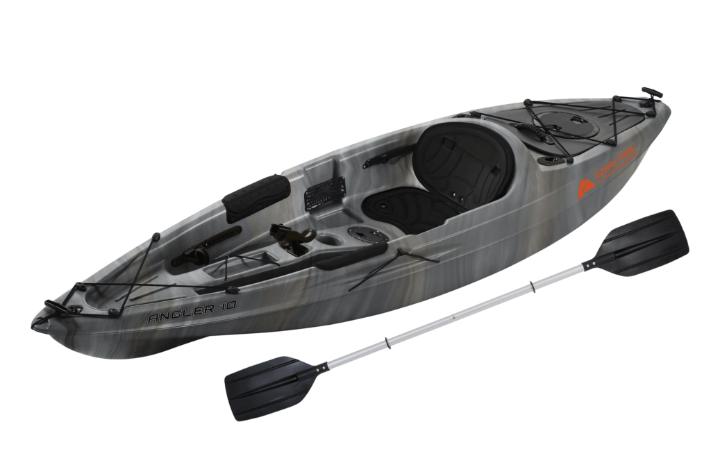Sun Dolphin Boss 12' SS SitOn Top/StandUp Angler Kayak, Gray