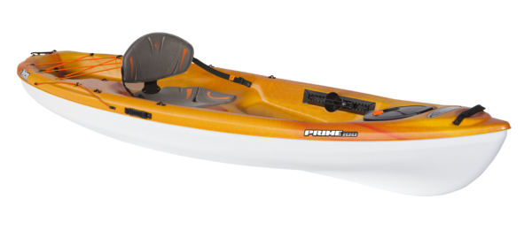 Pelican - Prime 100 Pelican Sit-on-top Recreational Kayak, Size: 10', Orange