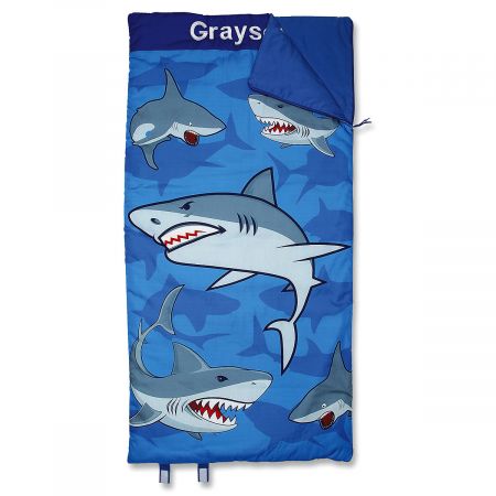 Personalized Sharks Sleeping Bag thickly plumped for softness