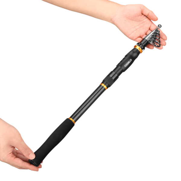 Portable Outdoor Backpack Fishing Rod, 5.9 FT