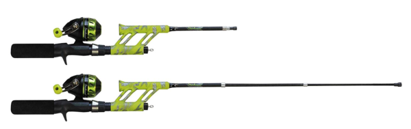 Steinhauser Telescopic Fishing Rod and Spincast Reel Combo Micro Series - Tangle Free, Ultralight and Super Compact Fishing Rod Travel - for Both