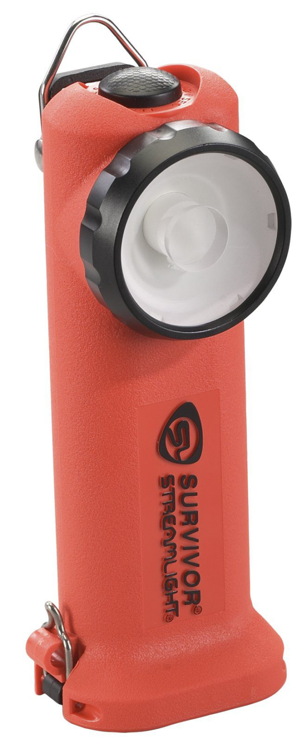 Streamlight 90540 Survivor LED Right Angle Flashlight, Orange - 175 Lumens