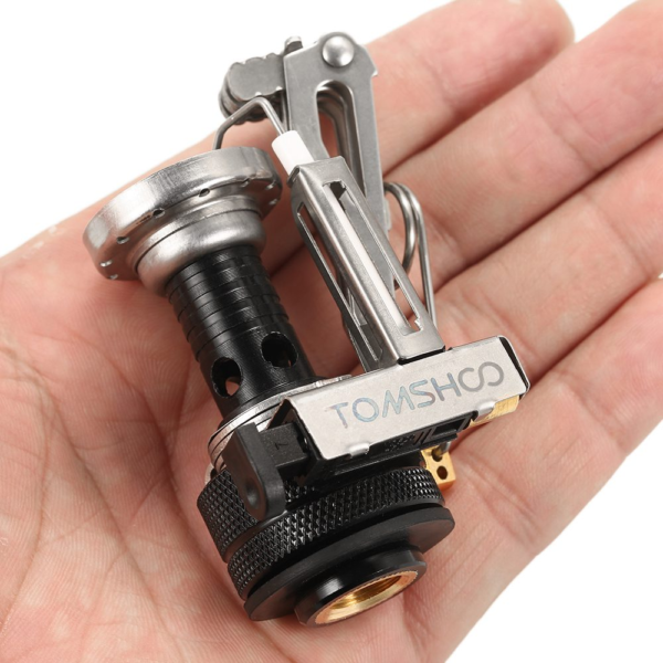 Tiny Camping Stove, without gas canister