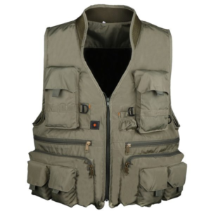 Waterproof Pisfun New Fishing Vest Outdoor Hiking Hunting Multi Pocket Vest Waistcoat Men Fishing Jackets