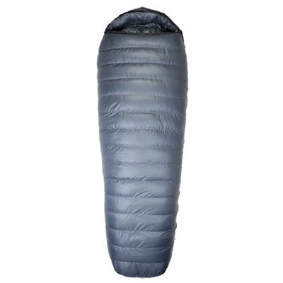 Western Mountaineering Sequoia GWS Sleeping Bag: 5 Degree Down Grey, 6ft 6in/Left Zip